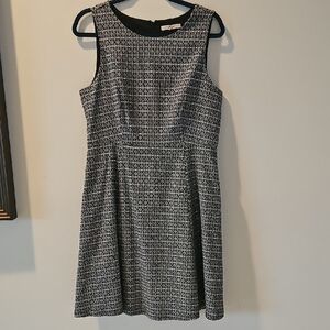 41 Hawthorn Black and White Patterned Mini Dress